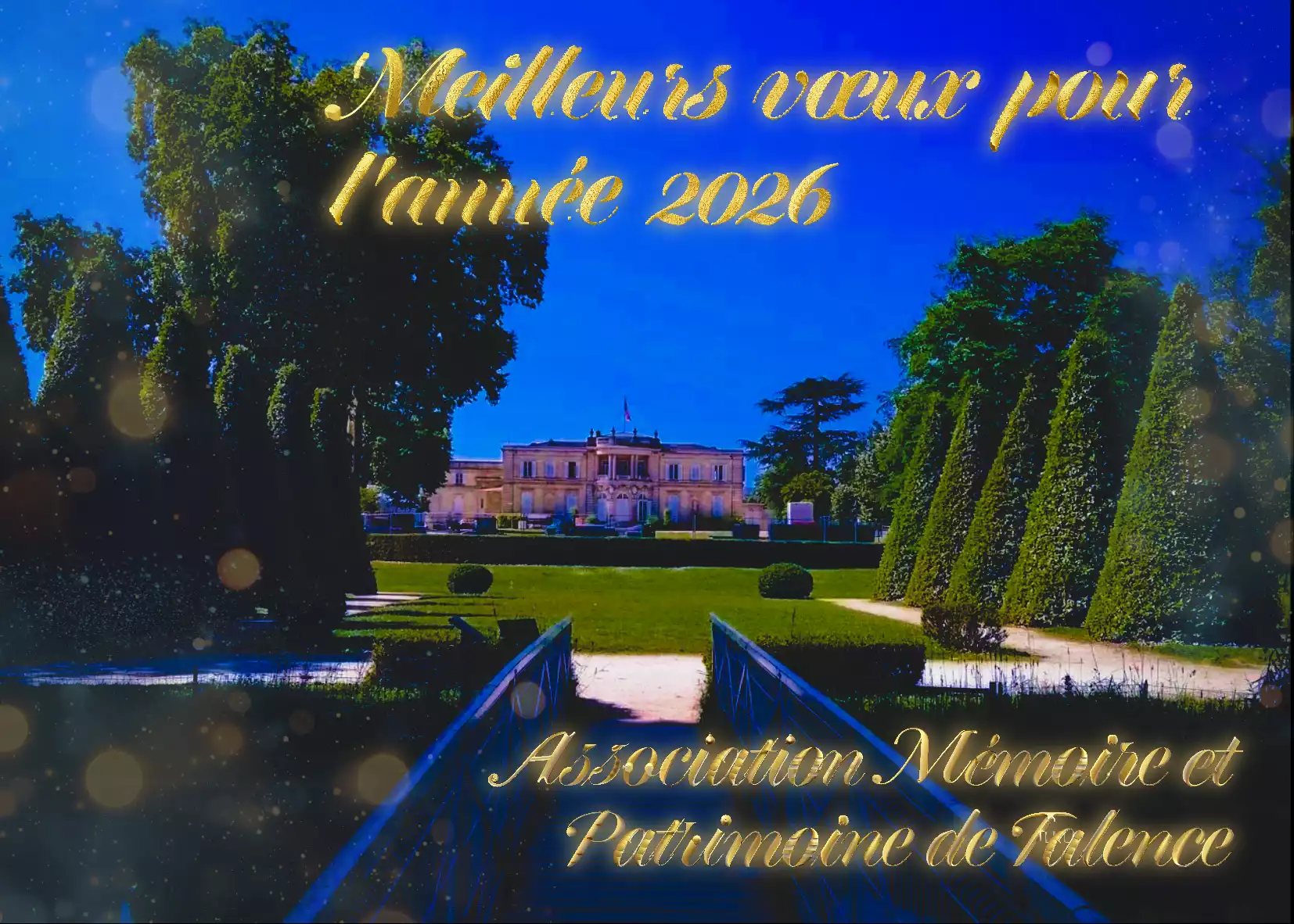 Mémoire Patrimoine - Carte de voeux 2026